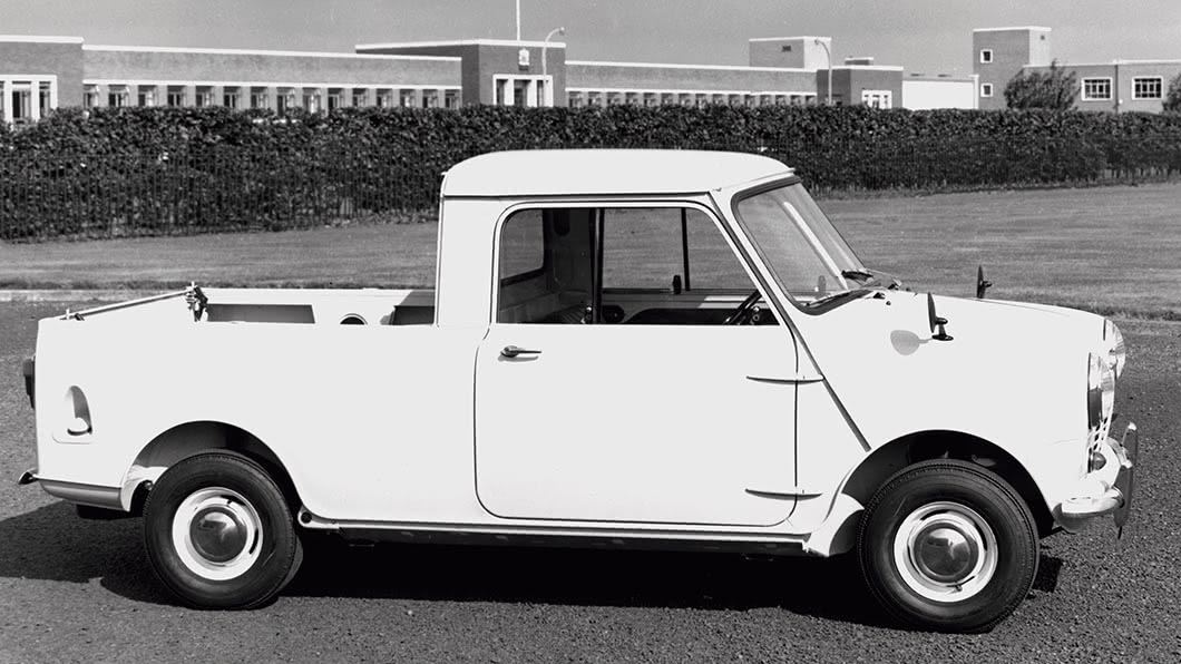 當年亦延伸出Mini Pick-Up與Mini Van小貨車。(圖片來源/ MINI)