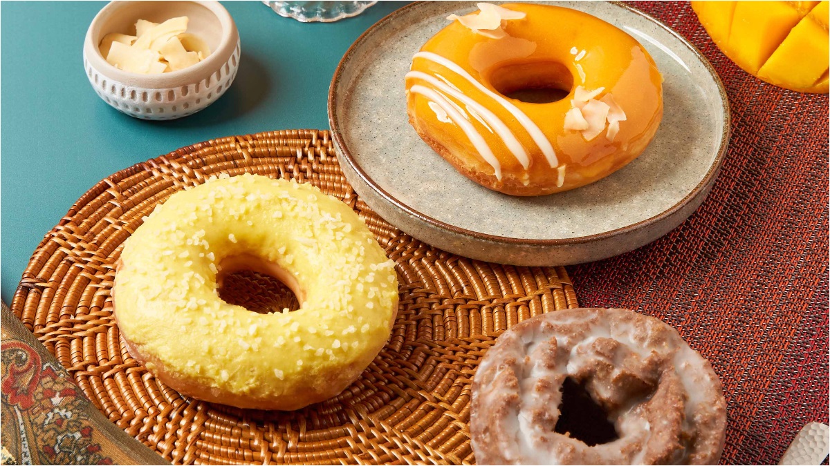 「楊枝甘露」入甜甜圈！Krispy Kreme新推3口味，七夕加碼送2顆「經典糖霜」