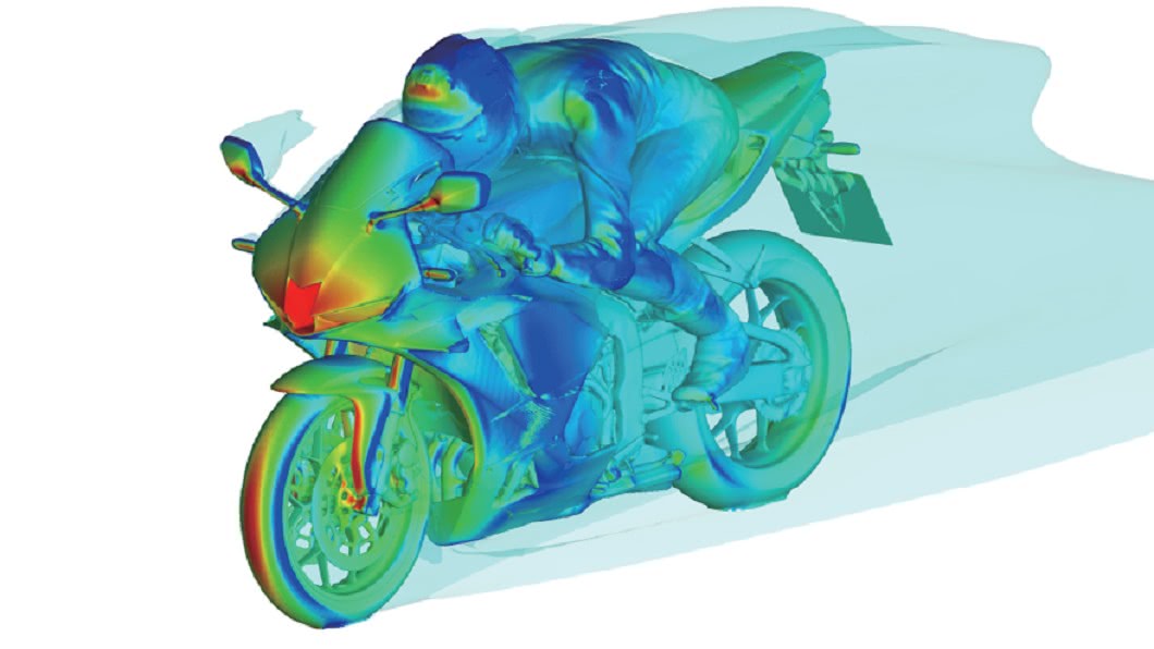 Honda透過MotoGP賽事經驗回饋中得到的經驗，將CBR600RR在空氣力學上做了優化。(圖片來源/ Honda)