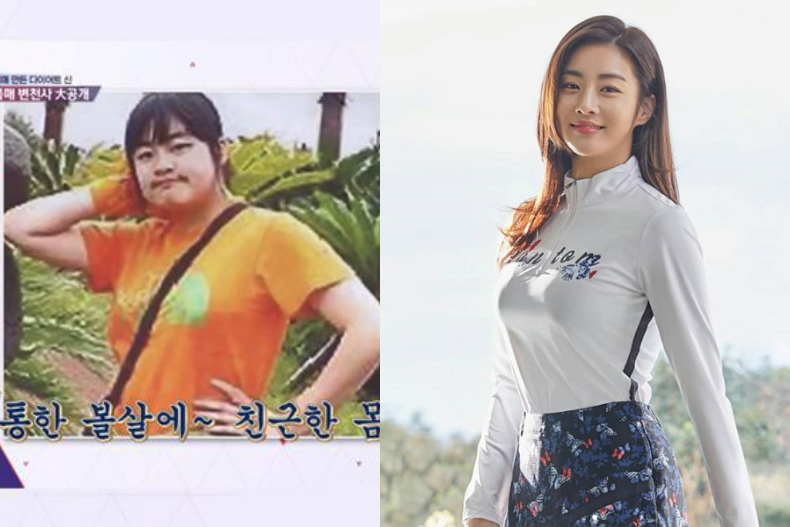 韓國明星「後天瘦」勵志代表！姜素拉自創「燒酒杯按摩」，一年甩24公斤成小V臉