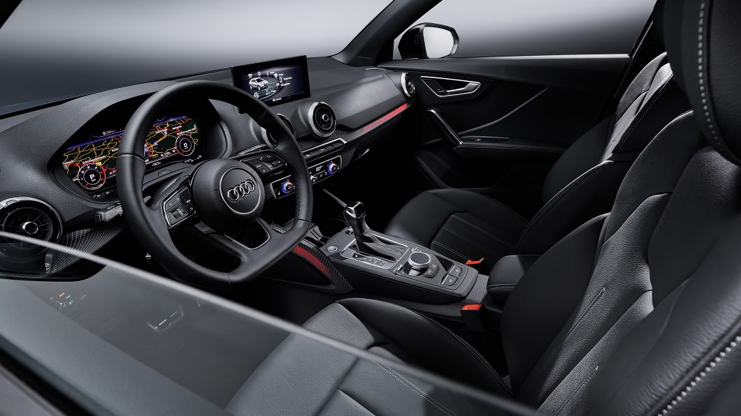 全數位儀錶板搭配中控液晶螢幕換來科技化座艙氛圍。(圖片來源/ Audi)