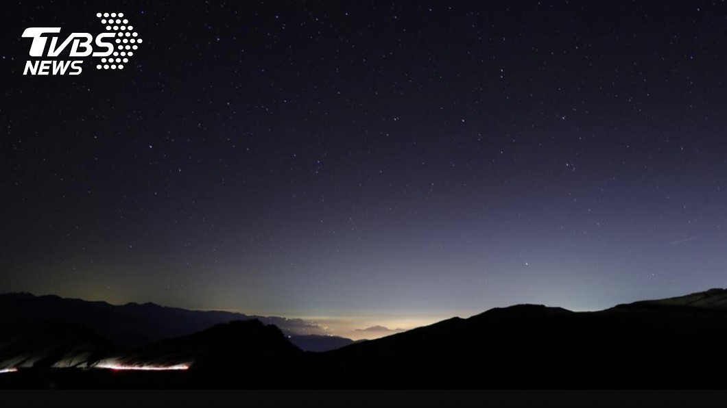晚上的武嶺也相當漂亮，可以看到漫天繁星。