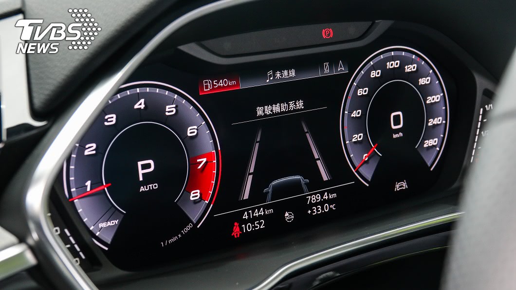 12.3吋Audi Virtual Cockpit Plus數位駕駛艙為選配套件。