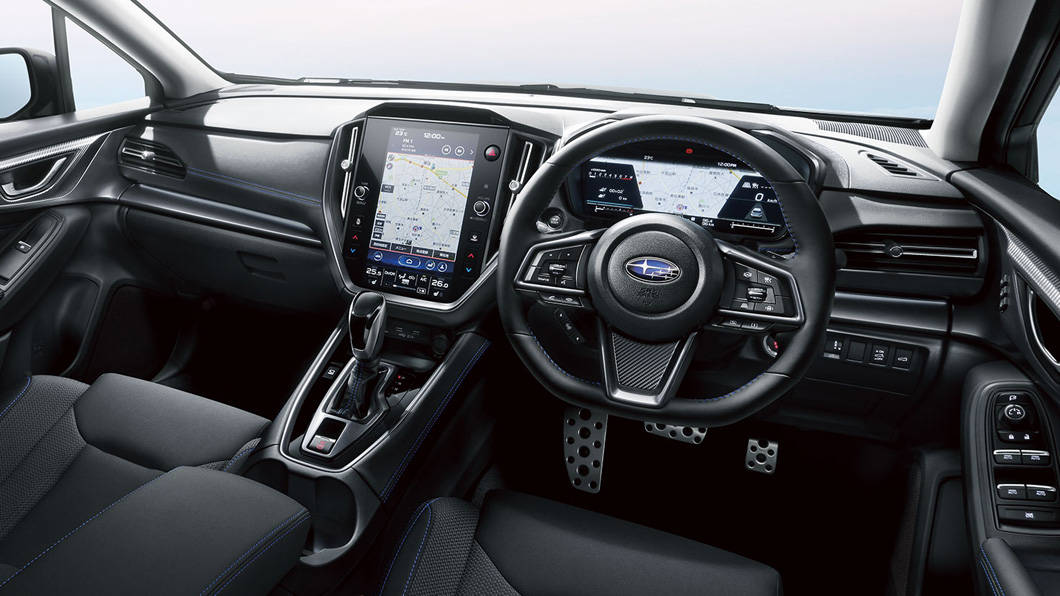 至於在內裝方面，最醒目的地方就是全新11.6吋的液晶觸控螢幕。(圖片來源/ Subaru)