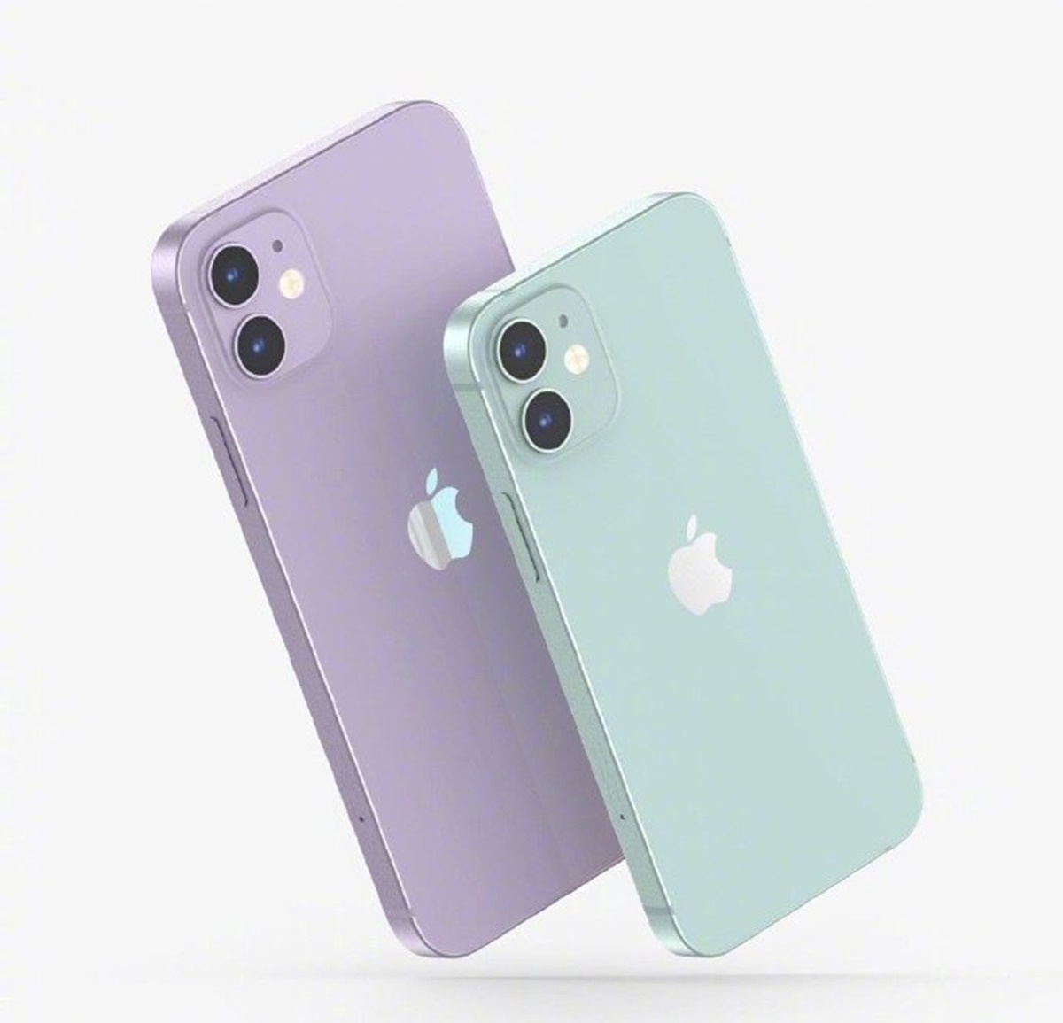 iPhone 12竟有超美「湖水綠」配色！瀏海沒剪掉，但這「機型」看來比較小