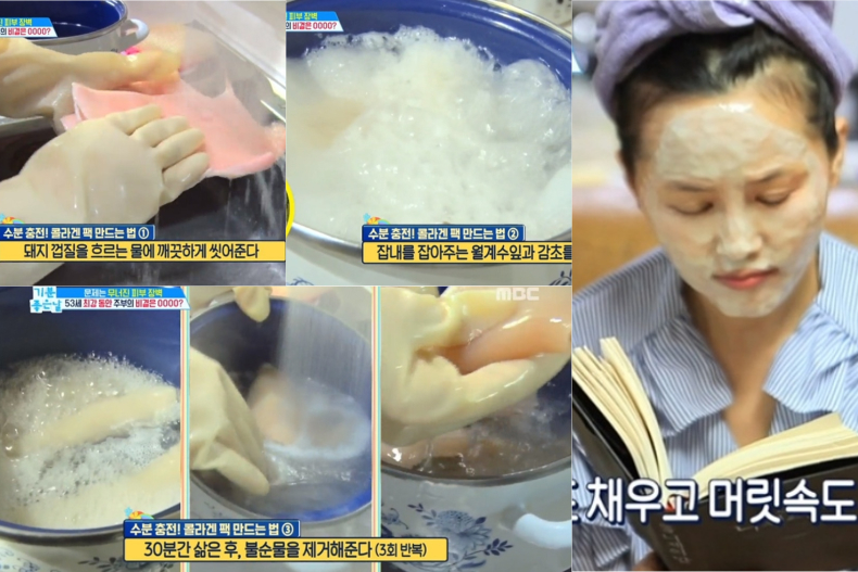 韓國網友封她最強家庭主婦！自製「豬皮面膜」敷臉，難怪53歲還保有少女肌