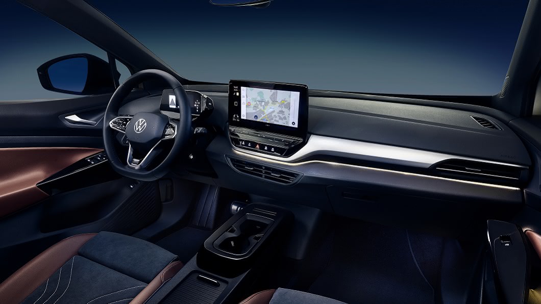 座艙與ID.3相同全面導入數位介面。(圖片來源/ Volkswagen)