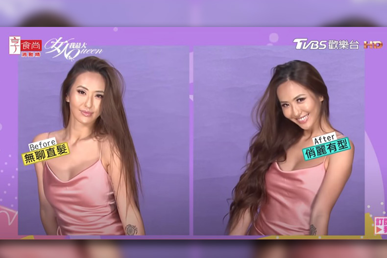 Ryan老師示範！5分鐘就能輕鬆完成，俏麗有型的長髮造型這樣做