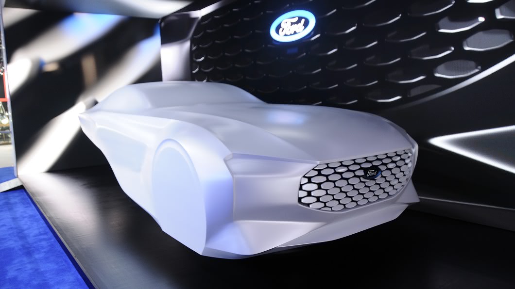 Ford選在北京車展發表展現未來概念的「勢能美學」概念作品。(圖片來源/ Newspress)
