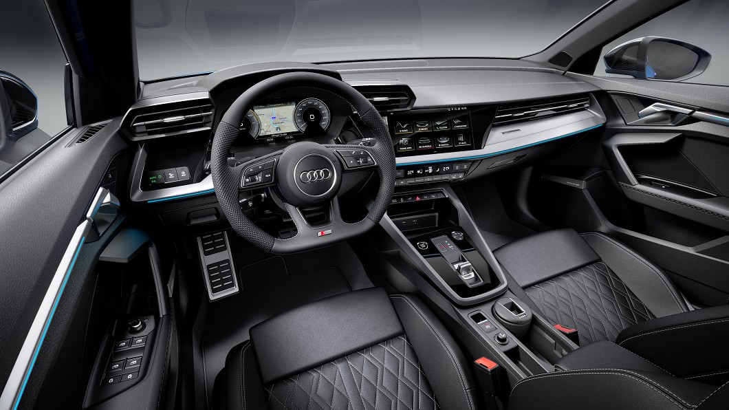 全數位虛擬儀錶板、10.1吋中控螢幕皆為標準配備。(圖片來源/ Audi)