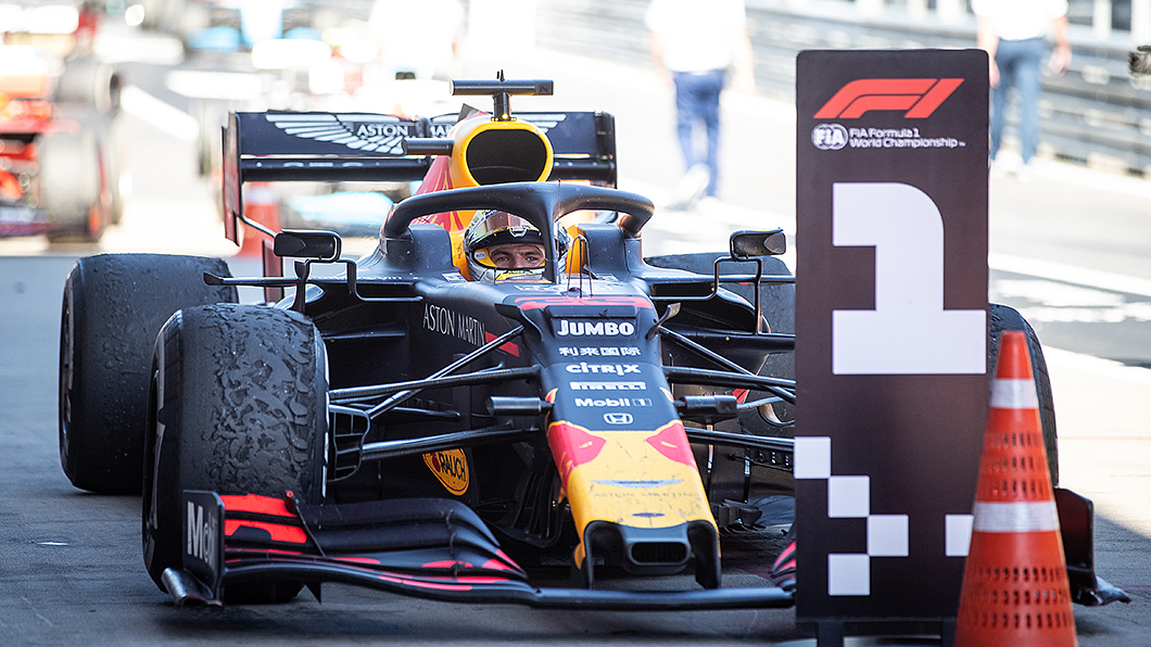 2019年F1奧地利大獎賽Red Bull Racing為Honda取得Honda重返F1後的第一場分站勝利。 (圖片來源/ Honda)