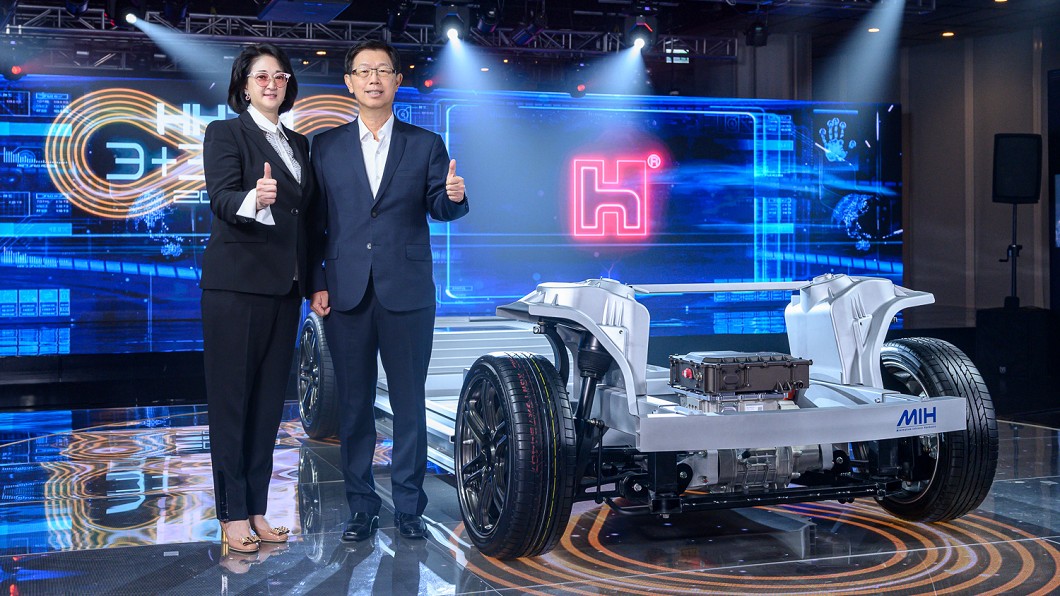 鴻華先進首款MIH電動車目標2年後問世。(圖片來源/ 鴻海)