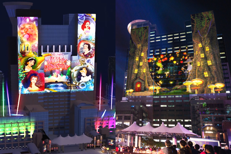 有史以來最盛大！全台唯一迪士尼光雕秀、美拍8大光廊，就在2020新北耶誕城