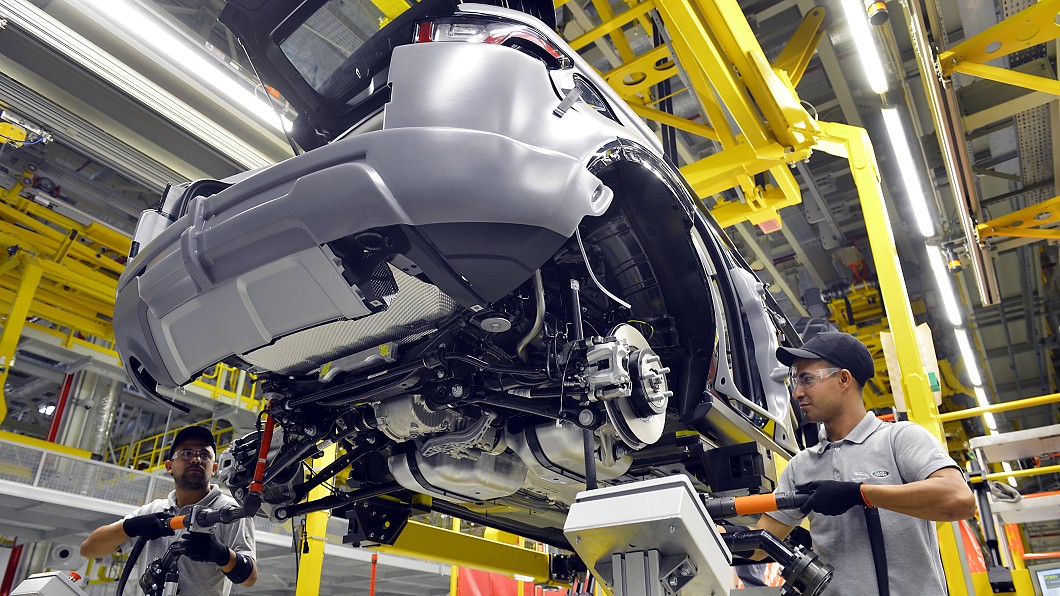 SMMT預估，2020年英國汽車工業年產量可能低於88.5萬輛。(圖片來源/ Jaguar Land Rover)