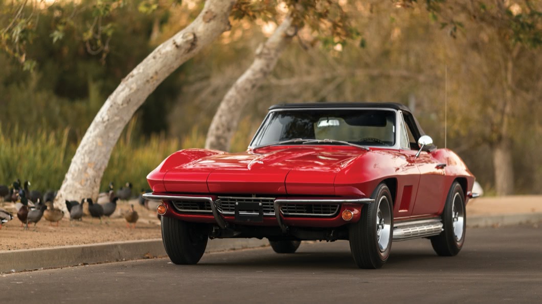 拜登曾對外公布的汽車收藏為1967 Chevrolet Corvette Stingray。(圖片來源/ Chevrolet)
