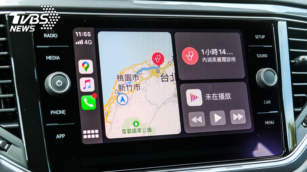最新版本Apple Maps新增測速功能。(圖片來源/ TVBS) 實測!Apple Maps測速功能登場 兩大缺點要注意