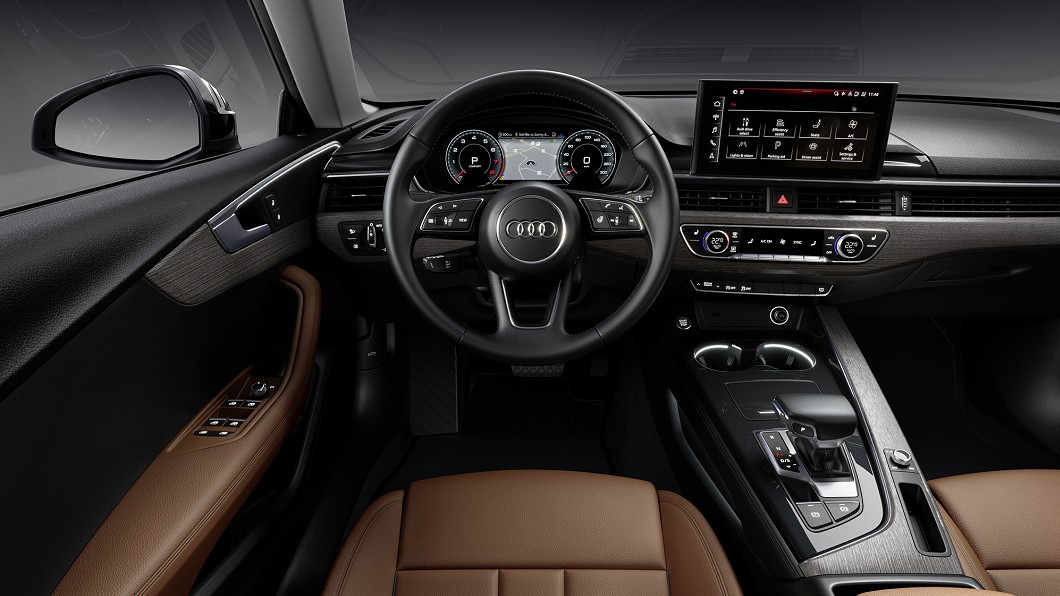 中央螢幕升級為10.1吋並改為觸控式介面。(圖片來源/ Audi)