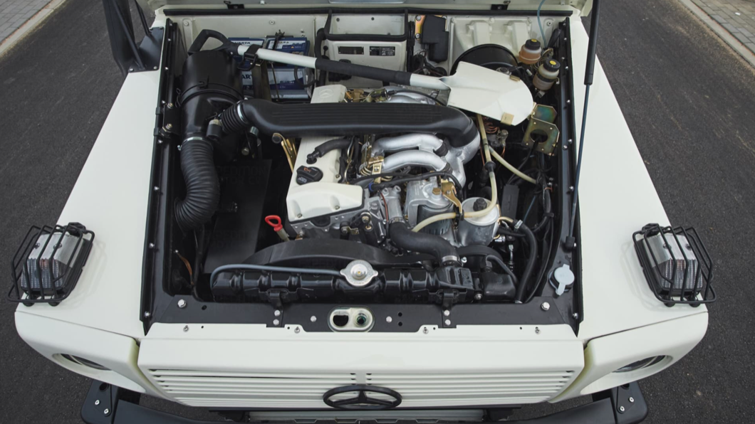 動力採用原始的2.5升5缸柴油引擎，引擎經過卸下並且重新拆整。(圖片來源/ Expedition Motor Company)