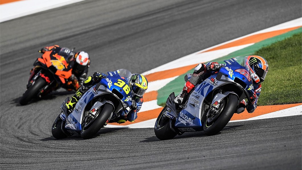 車隊經理Davide Brivio表示兩位年輕車手都相當具備潛能。(圖片來源/ Suzuki Motorcycle TW臉書)