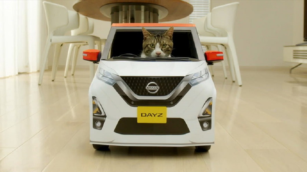 Nyasan Dayz的想法是來自一位Nissan Dayz的「貓控」行銷員。(圖片來源/ Nissan)
