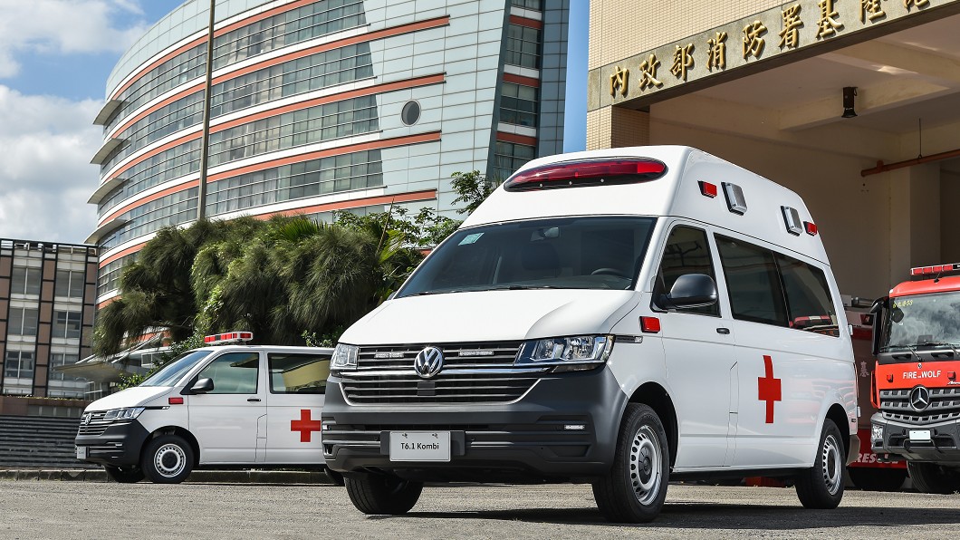 T6.1 Kombi日前正式上市，臺灣主力救護車將迎接新世代版本。(圖片來源/ 福斯商旅) 