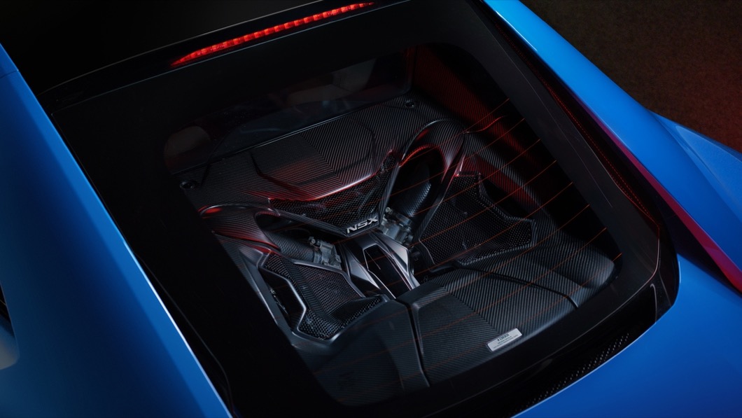 NSX配備3.5升V6引擎加上油電系統。(圖片來源/ Honda)