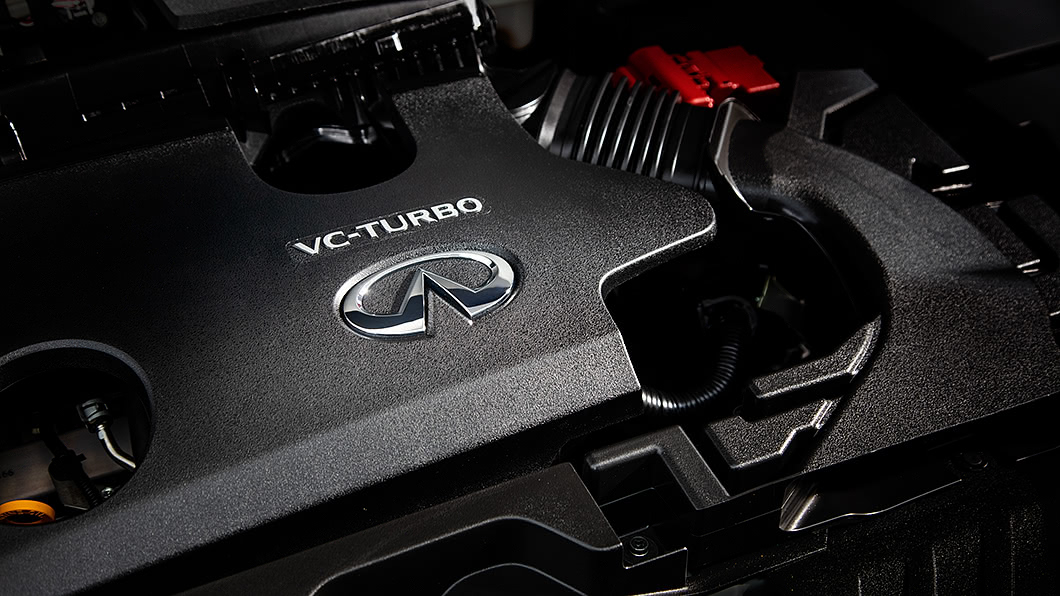 根據能源局車型耗能證明核發資料，QX55將採2.0 VC-Turbo單一動力設定。(圖片來源/ Infiniti)