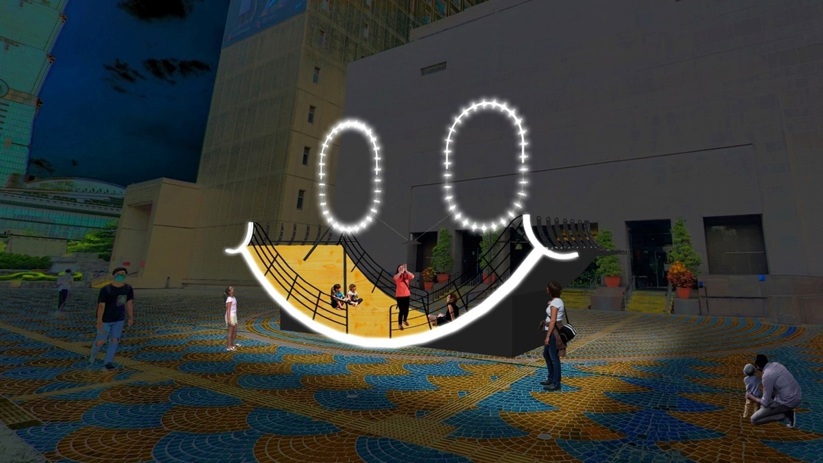 巨大裝置可拍手互動！「台北最High新年城」7大打卡點：360度環型桃花源、擁抱步道