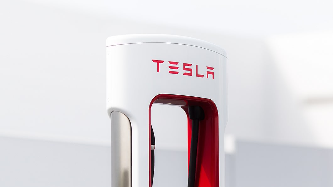 Tesla超級充電站自11月中旬開始收費。(圖片來源/ Tesla)