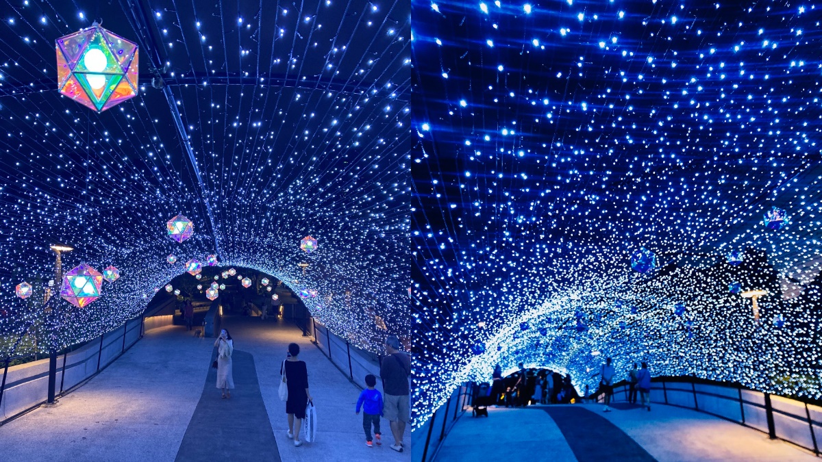 東京藍色燈海+屋台市集都搬到台灣了！「北捷中山站」就有日本最美耶誕打卡點