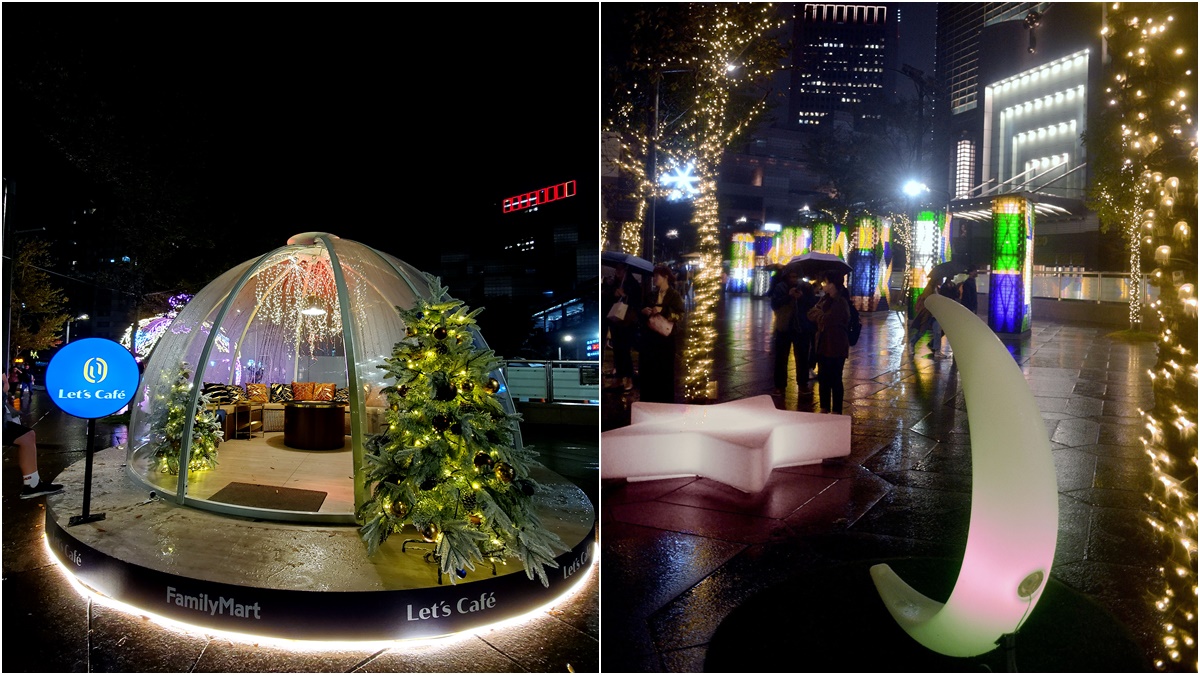 挑戰最美耶誕裝置！台北101設置11個耶誕打卡點，先拍DIOR光雕藝術耶誕樹