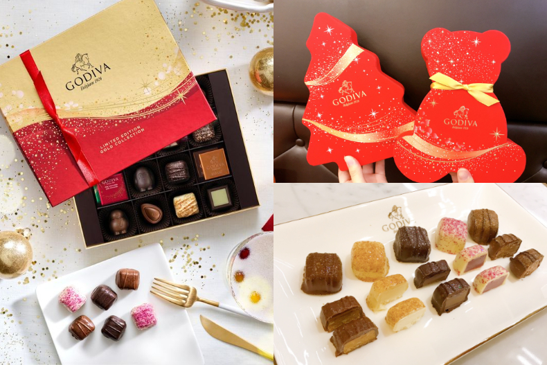 巧克力控必敗GODIVA 「聖誕倒數日曆」來了！5款期間限定「星耀巧克力」閃亮必吃