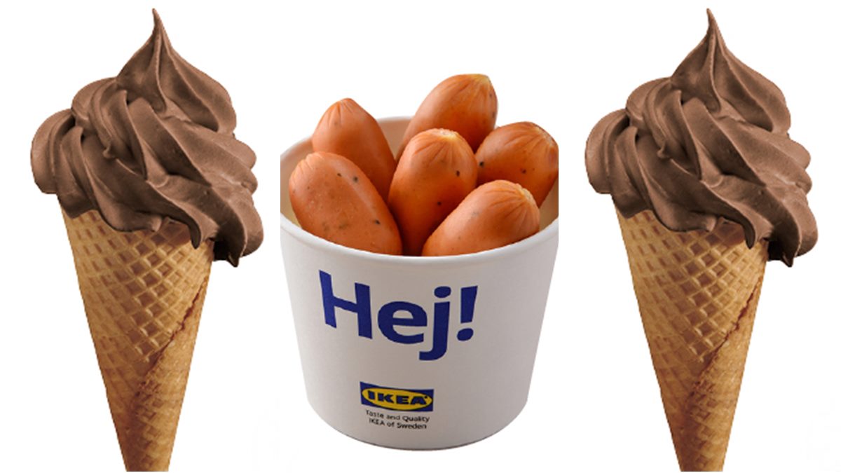 IKEA冬季換「榛果巧克力霜淇淋」！加碼推蜂蜜火雞香腸、耶誕火腿與派對外帶餐