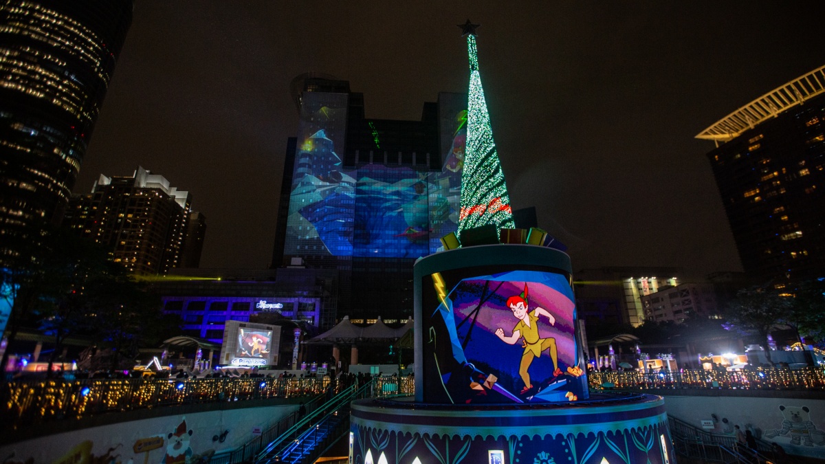 「新北耶誕主燈秀」第二彈！全新迪士尼3D光雕雷射秀，4大經典童話首公開