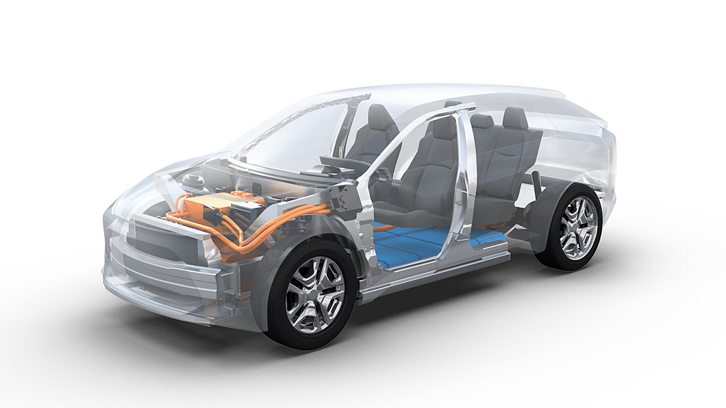 新款電動休旅將以e-TNGA模組化電動車平台作為基礎。(圖片來源/ Toyota)
