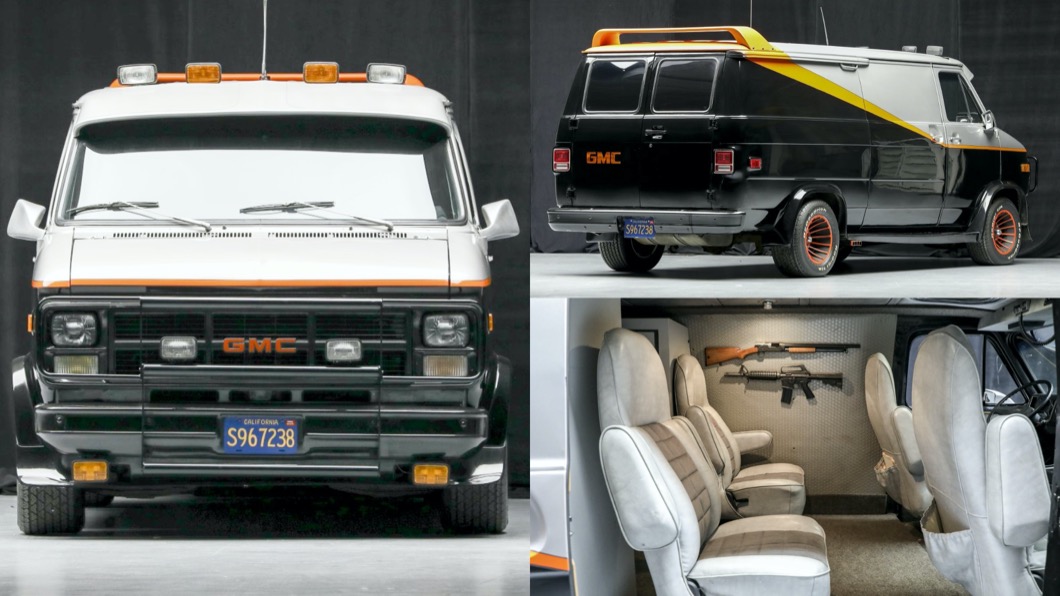 天龍特攻隊 座駕拍賣在即a Team Van竟配備武器 Gmc Chevrolet A Team V8 影集 電影 美國 加拿大 Tvbs新聞網