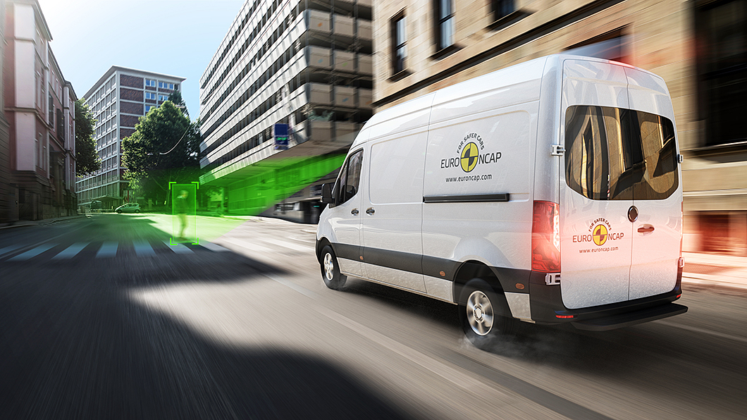 為推動LCV輕型商用車安升級，Euro NCAP啟用新一波商用車安全評價。(圖片來源/ Euro NCAP)