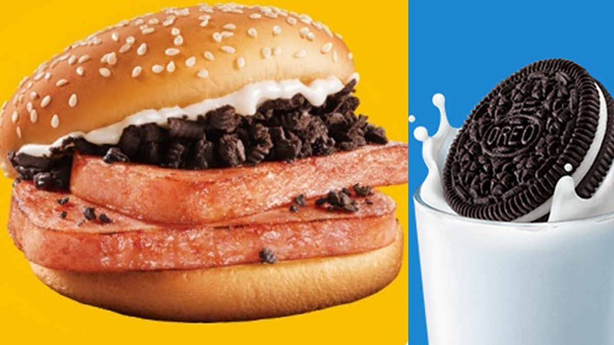 麥當勞超狂新品！雙片午餐肉「髒髒漢堡」夾Oreo餅乾，只限量40萬個這裡能吃