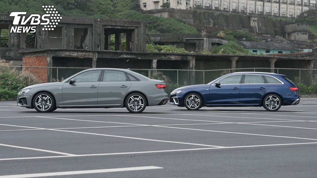 《黃金試車組》這次找來動力規格相同的A4 Sedan 45 TFSI quattro S line與A4 Avant 45 TFSI quattro S line正面比較房車與旅行車之間差異。