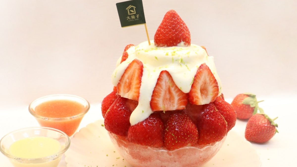 滿滿草莓+鹹奶霜最誘人！大苑子「最狂草莓季」再推2款全新冰品，還能自己種草莓