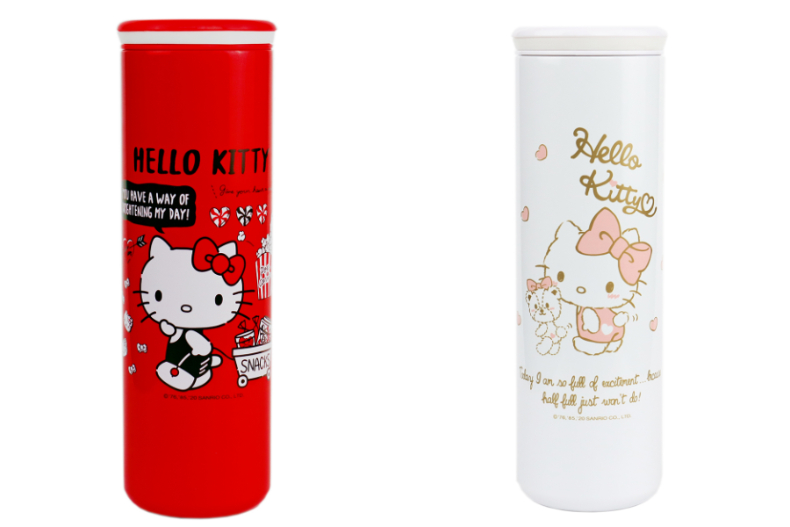 小七專屬「HELLO KITTY保溫杯」可愛來襲，先搶超萌大頭款！還有4款熊大杯杯好難選呀