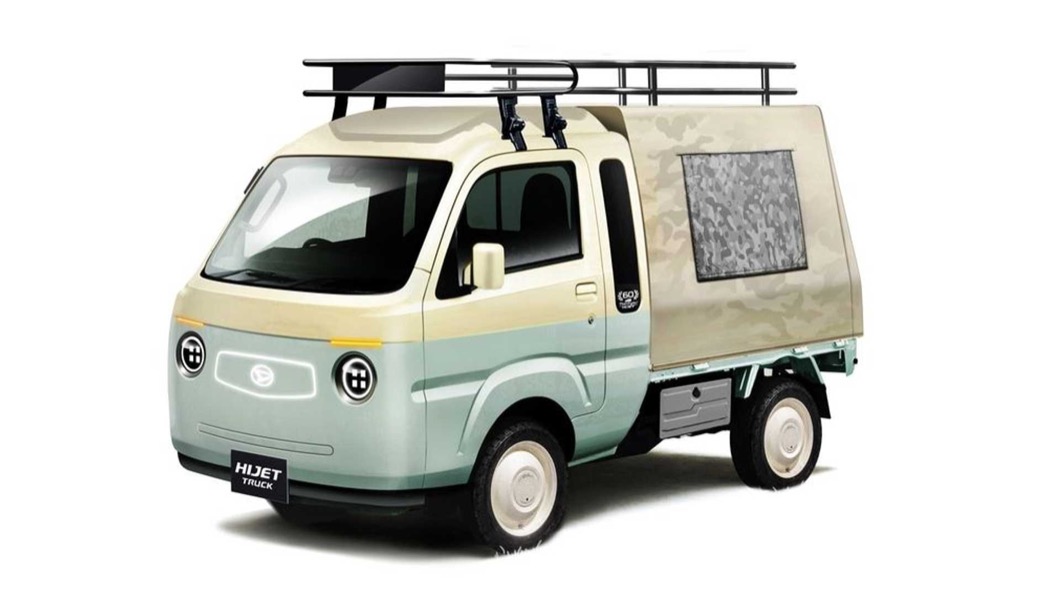 Hijet Jumbo Camper Ver則帶來更多實用可能。(圖片來源/ Daihatsu)
