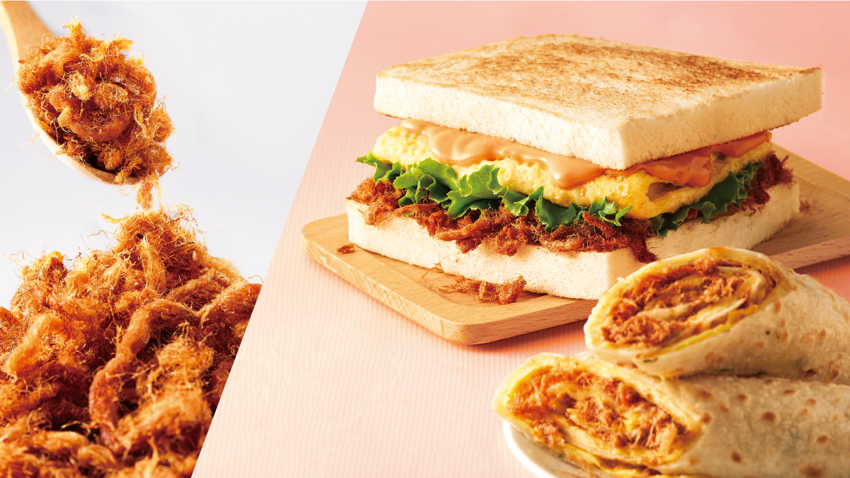 Q Burger『純真肉鬆』系列 壓軸登場！ 懷念的古早味，讓滿滿的肉鬆攻占您的早晨！