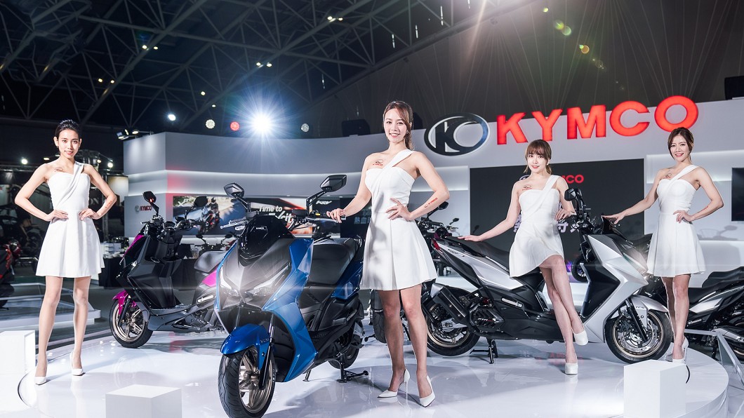 Kymco在1/8至1/10在國際摩托車展中,展出KRV、DT X360等車款。(圖片來源/ Kymco) KRV、DT X360現身國際摩托車展 柯俊斌:農曆年前將有全新電動車款