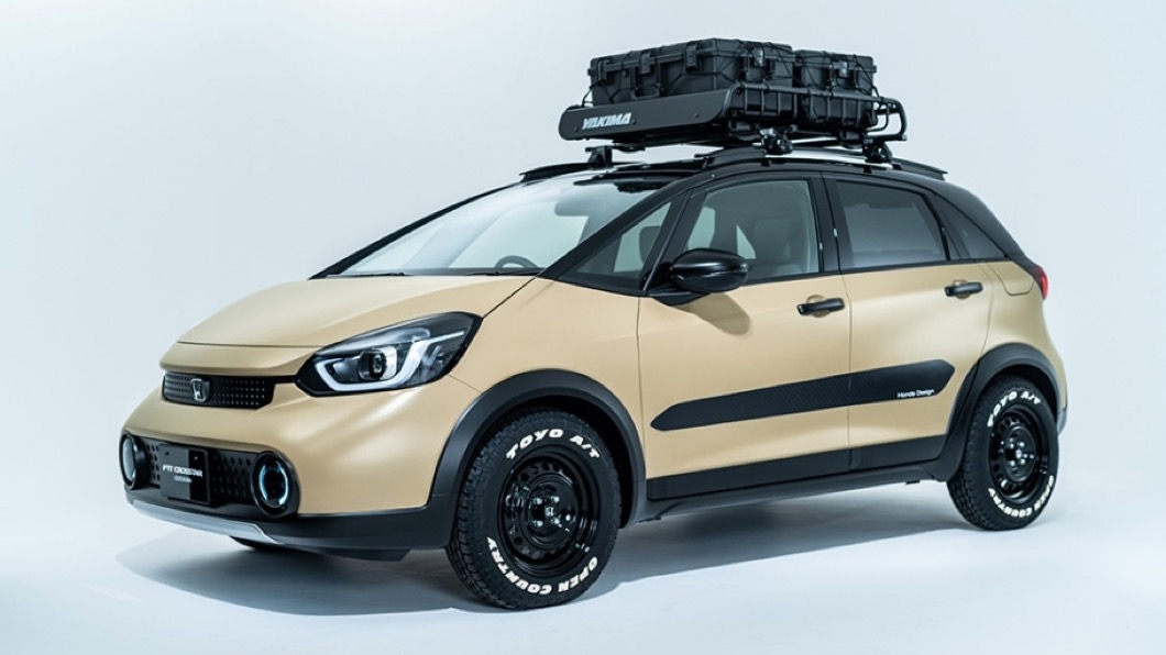 HEV Crosstar這款車以Fit為基礎,將底盤加高創造越野風格。(圖片來源/ Honda) 新Fit更貪玩! HEV Crosstar虛擬車展登場