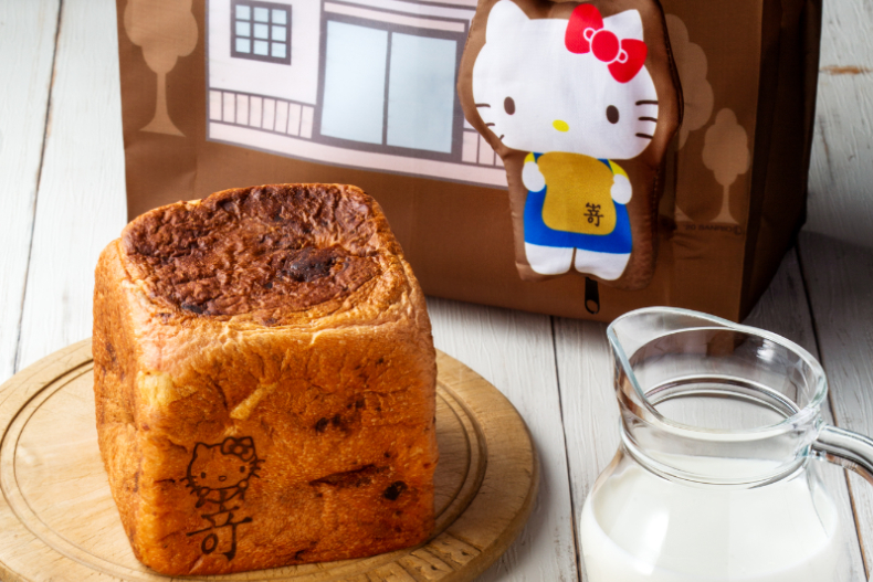 嵜本「Hello Kitty生吐司」台灣終於等到了！這天開吃夢幻粉大理石紋，還有聯名袋要收