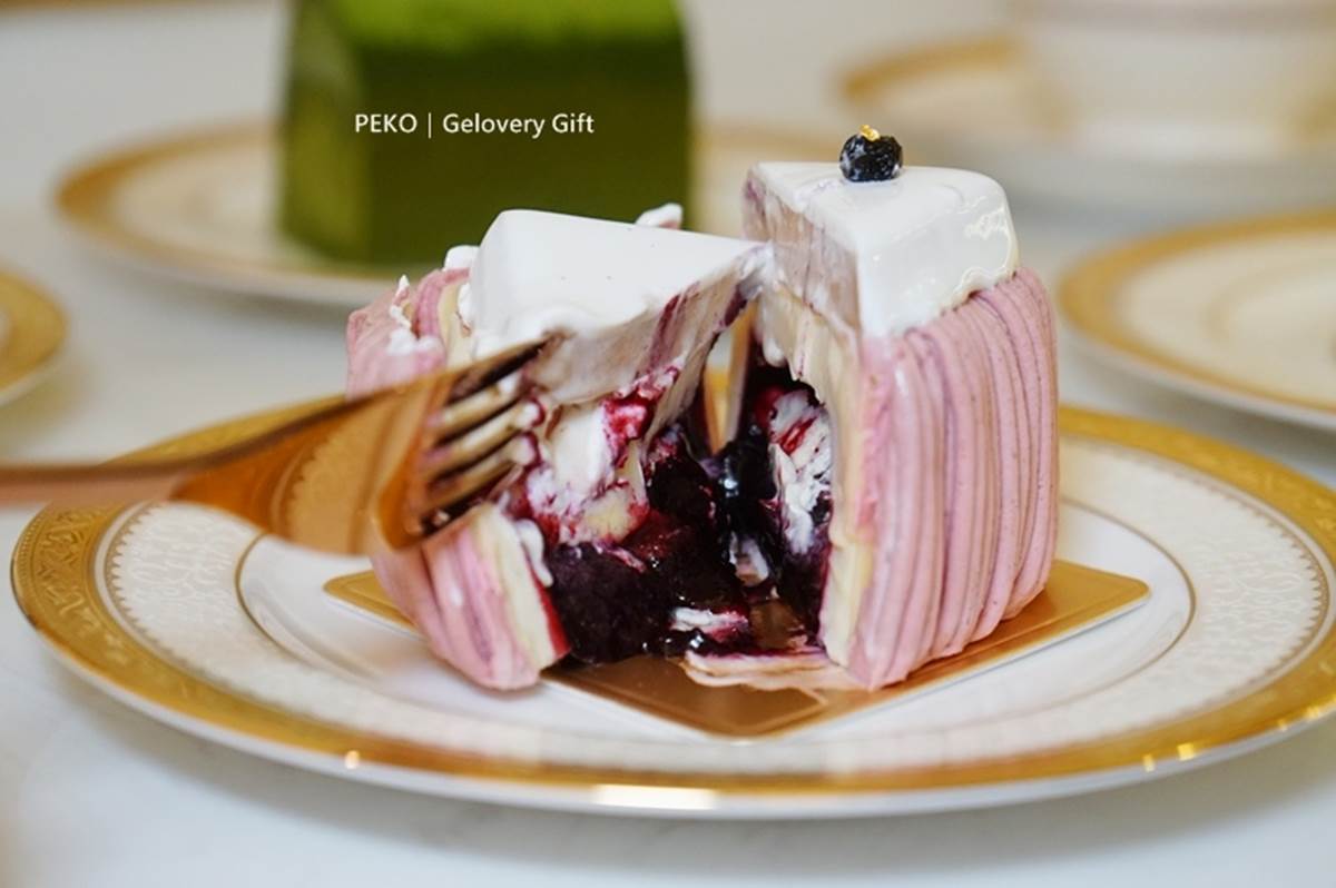 金光閃閃宮廷風法式甜點店！必吃「藍帶主廚」５款視覺系蛋糕：費歐娜、鏡面巧克力