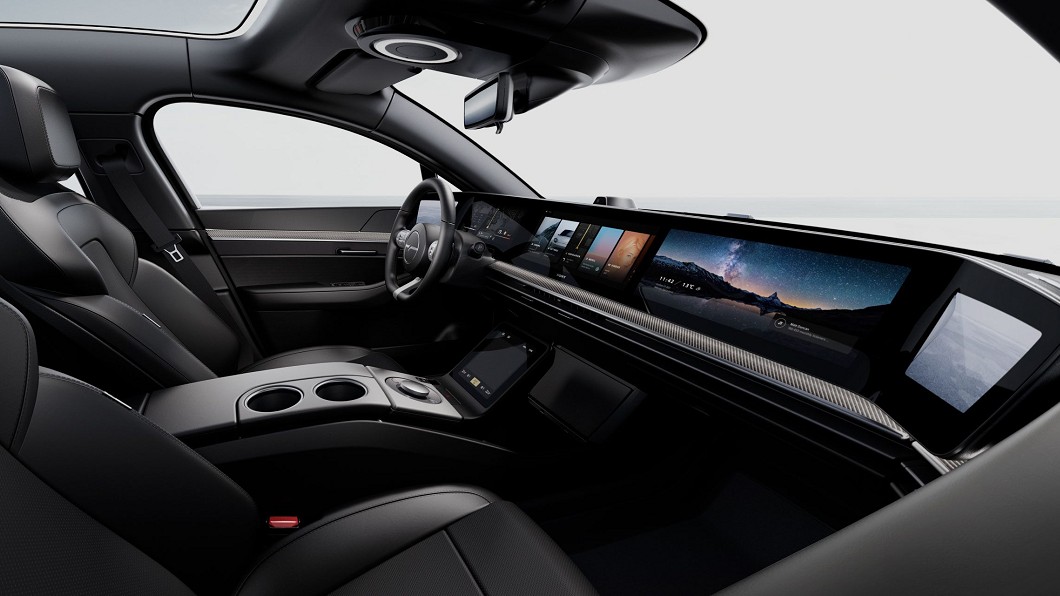 車內控制介面與顯示介面幾乎全由液晶螢幕組成。(圖片來源/ Sony)
