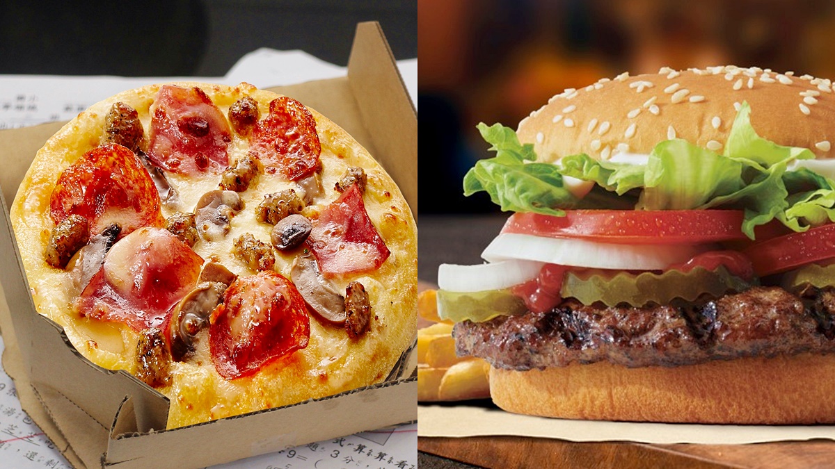 漢堡控、披薩控好嗨！這3天憑「滿分考卷」免費吃6吋披薩，還有這天漢堡「買一送一」