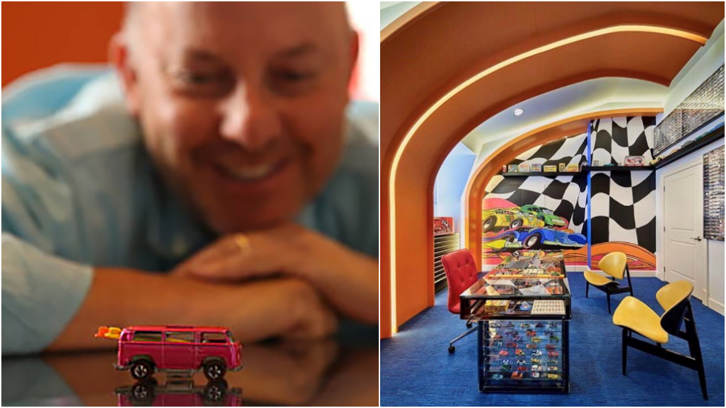 要價達15萬美元的粉紅色Beach Bomb玩具車目前藏於收藏家Bruce Pascal的私人博物館中。(圖片來源/ VWCV)